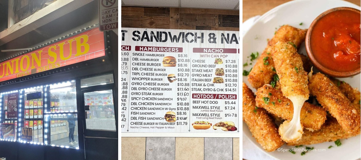 Union sub Menu